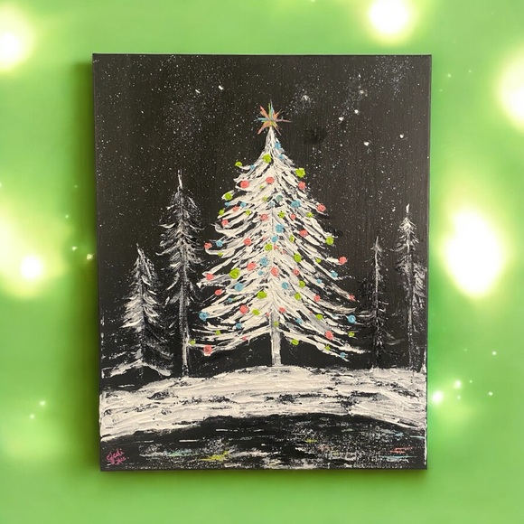Original Festive/Holiday Painting - Picture 1 of 7